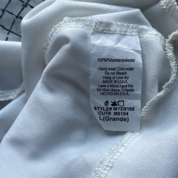 T-Back Grid Dress - Picture 6 of 6